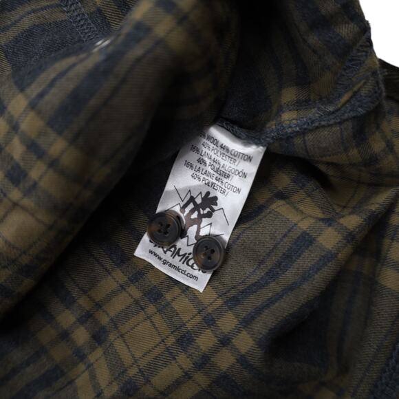 Gramicci Wool Blend Hooded Flannel Shirt Jacket - Picture 9 of 9